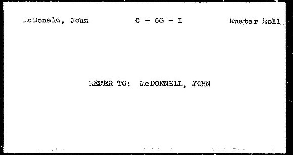 McDonald, John C - 68 - I Muster Roll