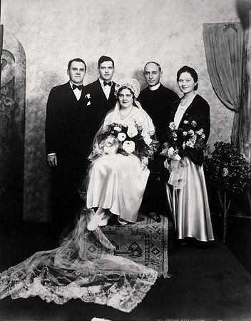1932 - Wedding of Mary Selker & Bernard Martin Browsky