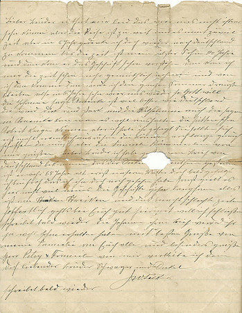 July 19, 1906 Letter from JW Selker to KF Selker