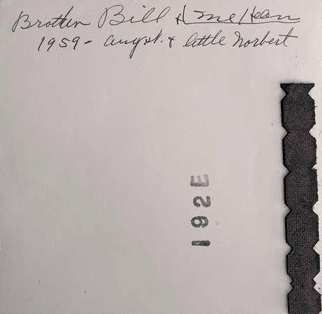Bukowski Family Photograph (Back)
