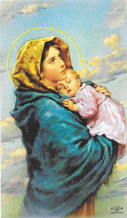 Virginia McDonald Geary - Prayer Card Front