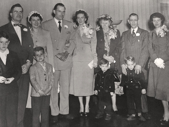 Wedding of Helen Gertrude McDonald & Harold I. Moore