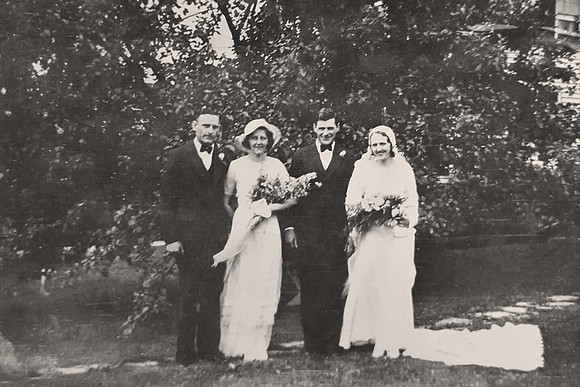 1933 - Wedding of Frederick William Selker & Eleanor E. Herman