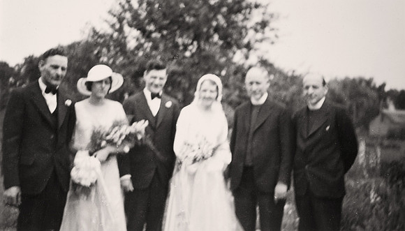 1933 - Wedding of Frederick William Selker & Eleanor E. Herman