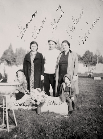 Bukowski Family Members at their Parent's Gravesite