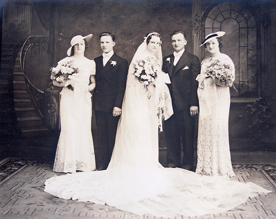 Wedding of Joseph R. Bukowski & Helen C. Juniewicz